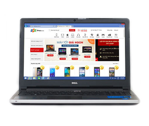 Laptop Dell N5558 - Intel Core i7-5500U 2.4GHz, 8GB RAM, 1TB HDD, Geforce GT920M 4GB, 15.6Inh