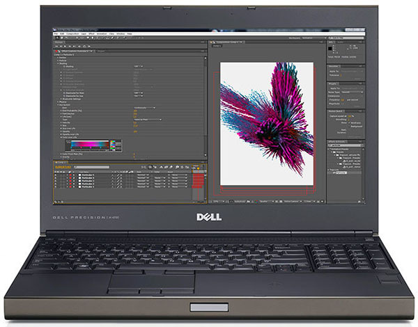 Laptop Dell Precision M4800 K1100M - Intel Core i7 4810MQ 2.8Ghz, 8GB RAM, 500GB HDD, NVIDIA Quadro K1100M 2GB, 15.6 inh