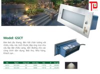 Đèn âm bậc cầu thang GSlighting GSCT2