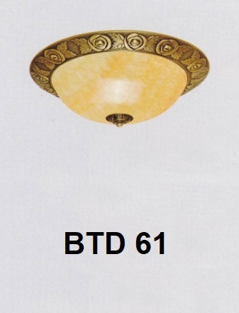 Đèn áp trần đồng BTD 61