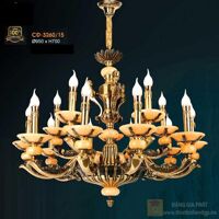 Đèn chùm đồng CĐ 3260/15