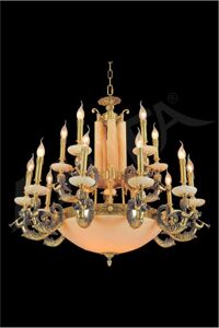 Đèn chùm đồng cổ điển CD-1222/15
