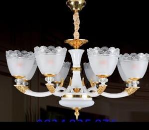 Đèn chùm hợp kim sang trọng HL376-8