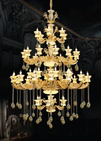 Đèn chùm nến CN 1767/6+16+12+6