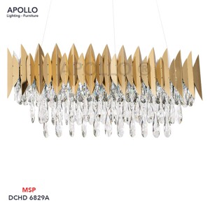 Đèn chùm pha lê ngang DCHD 6829A