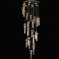 Đèn chùm pha lê thông tầng HF651