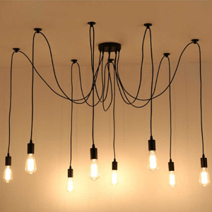 Đèn chùm thả spider CH-VT-124