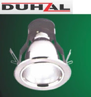 Đèn downlight âm trần Duhal có kiếng LHK3