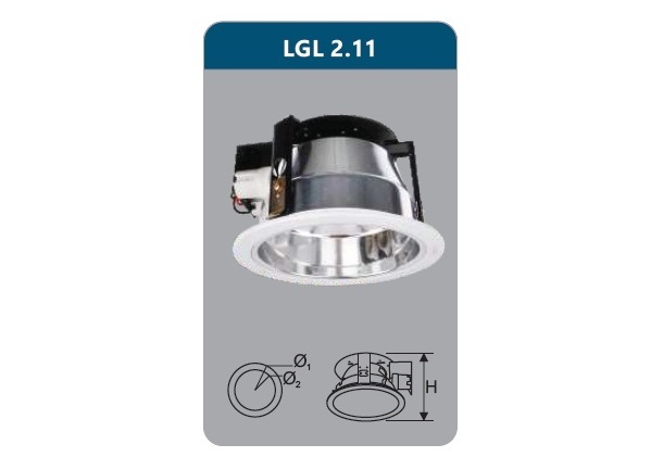 Đèn downlight âm trần Duhal LGL2.11 (LGL 2.11)