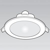 Đèn Downlight gắn trần Mezon-R MZR90/6