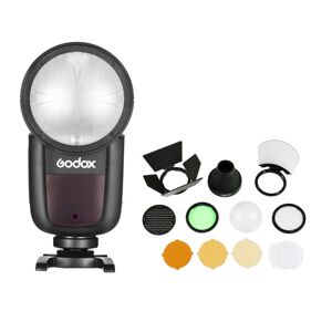 Đèn Flash Godox V1S dùng cho Sony + Bộ phụ kiện Godox AK-R1