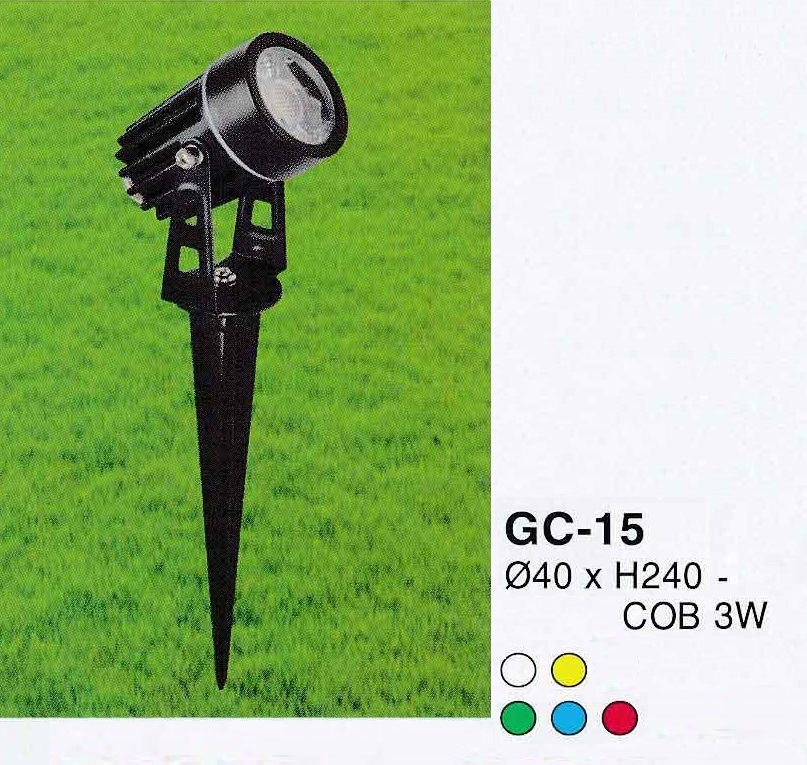 Đèn ghim cỏ GC-15