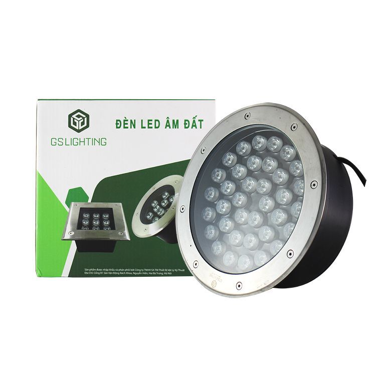 Đèn LED âm đất tròn 36W GS Lighting GSDT36