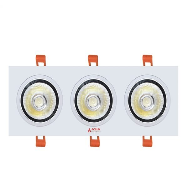 Đèn led âm trần 3 bóng 30W ASIA AV30