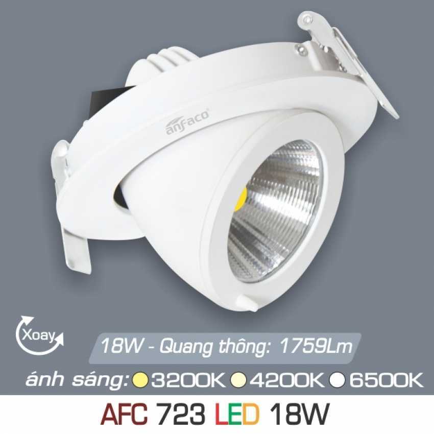 Đèn led âm trần Anfaco AFC 723 - 18W