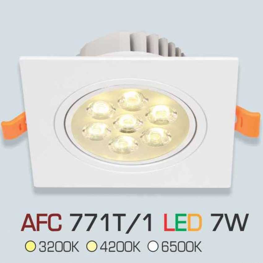 Đèn led âm trần Anfaco AFC 771T/1 - 7W