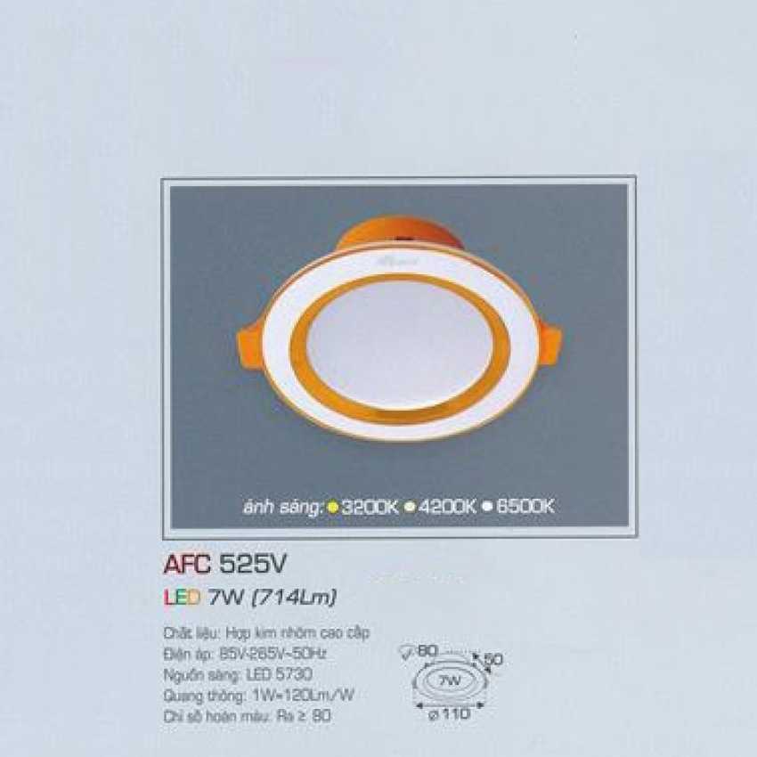 Đèn led âm trần Anfaco AFC-525V
