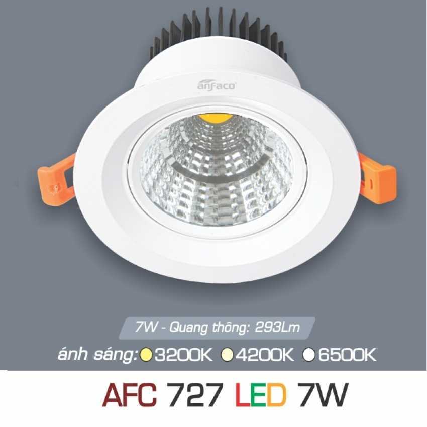 Đèn led âm trần Anfaco AFC-727 - 7W