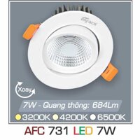 Đèn led âm trần Anfaco AFC 731 - 7W