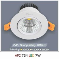 Đèn led âm trần Anfaco AFC 734 - 7W