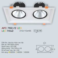 Đèn led âm trần Anfaco AFC-762/2 - 7W