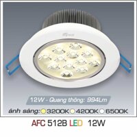 Đèn led âm trần Anfaco AFC-512B - 12W