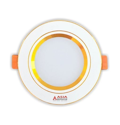 Đèn led âm trần mặt vàng 5W Asia MV5-DS