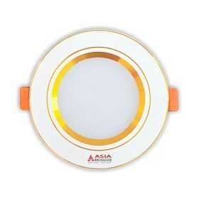 Đèn led âm trần mặt vàng 5W Asia MV5-D60