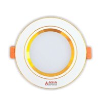 Đèn led âm trần mặt vàng 5W Asia MV5