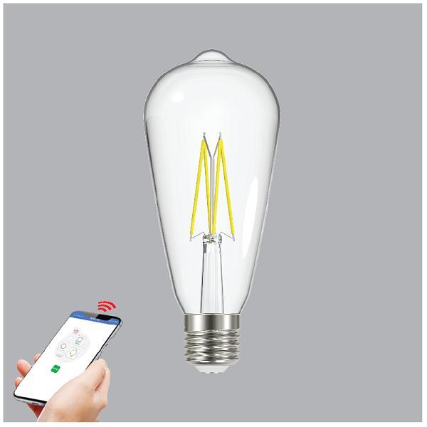 Đèn LED Búp Smart WIFI FLM-6/ST64SC 6W
