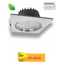 Đèn led downlight âm trần mặt vuông Duhal DF-A820