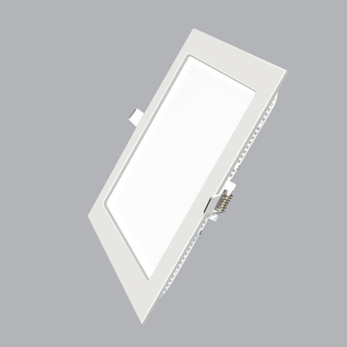 Đèn LED panel 6W – vuông 120mm âm trần, chỉnh sáng dimmer, ánh sáng vàng, MPE, mã SPL-6V/DIM