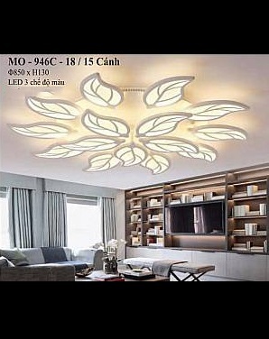 Đèn mâm áp trần MO 946C-18