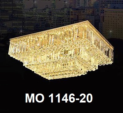 Đèn mâm áp trần pha lê MO 1146-20