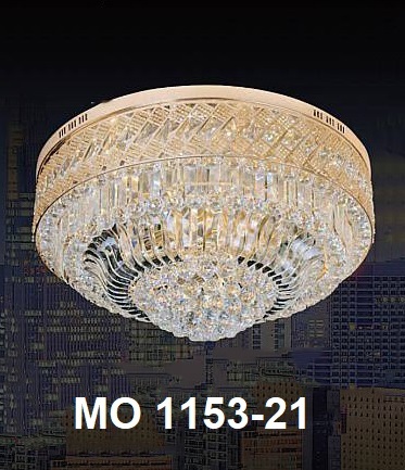 Đèn mâm áp trần pha lê MO 1153-21