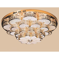 Đèn mâm ốp trần pha lê NC-8025B