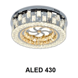 Đèn mâm pha lê hình tròn HT-ALED430