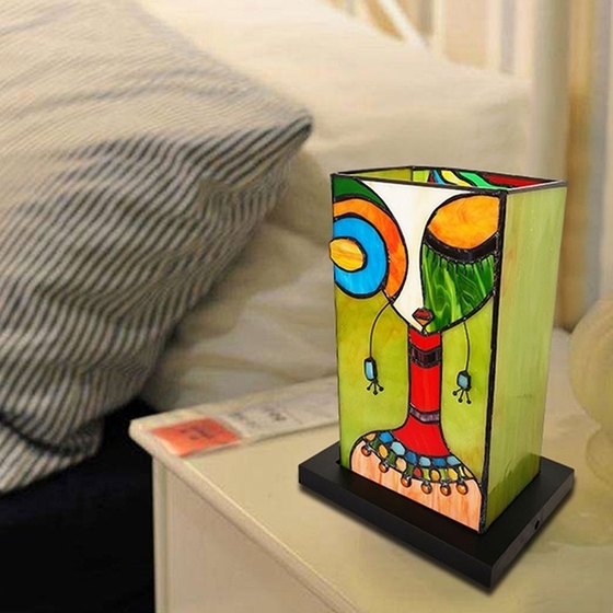 Đèn ngủ trang trí Tiffany Art Picasso
