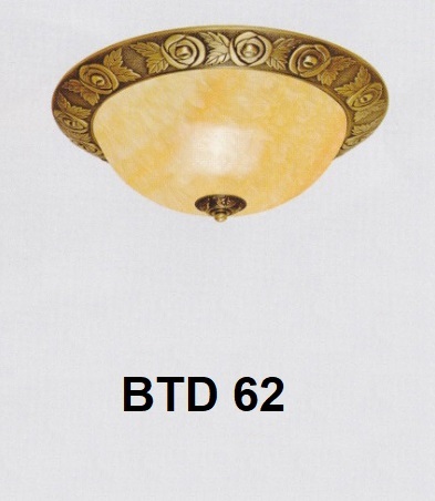 Đèn ốp trần đồng EU BTD62
