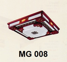 Đèn ốp trần gỗ MG008