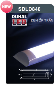 Đèn ốp trần led Duhal SDLD840