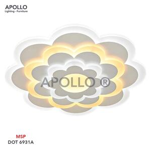 Đèn ốp trần Led Mica Arcylic DOT 6931A