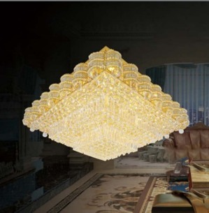 Đèn ốp trần pha lê cao cấp trang trí phòng khách, phòng ngủ 8283/1000