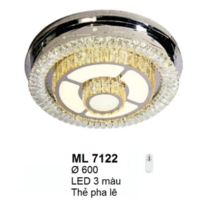 Đèn ốp trần pha lê ML7122