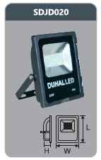 Đèn pha led 20w SDJD020 Duhal