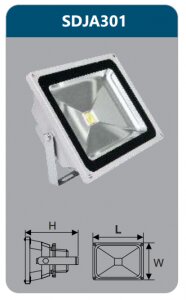 Đèn pha led Duhal 10W SDJA301