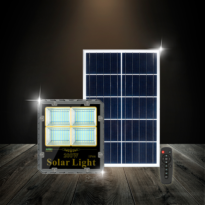 Đèn pha năng lượng mặt trời 200w T-R200/N