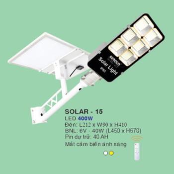 Đèn pha năng lượng SOLAR-15