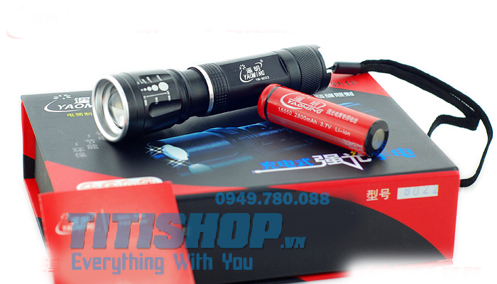 Đèn pin siêu sáng SIÊU Nhỏ CREE Q5 YM-8022