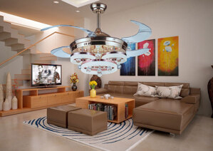 Đèn quạt trần 5 cánh QTG52L